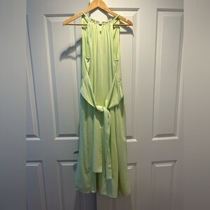 Ann Taylor Factory women pistachio summer dress